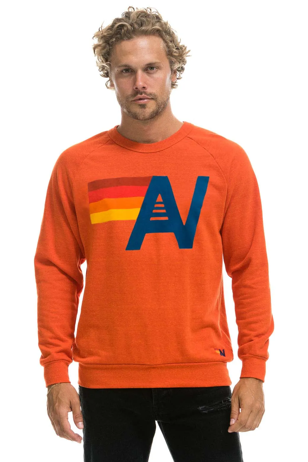 LOGO SWEATSHIRT - ORANGE