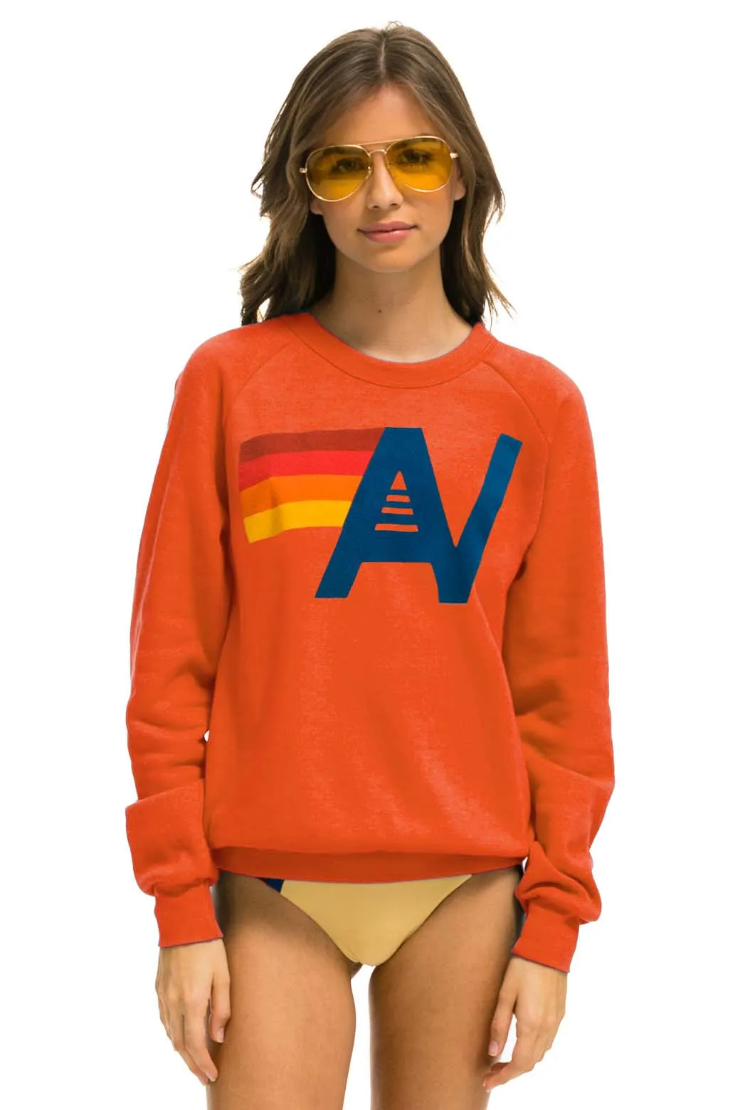 LOGO SWEATSHIRT - ORANGE