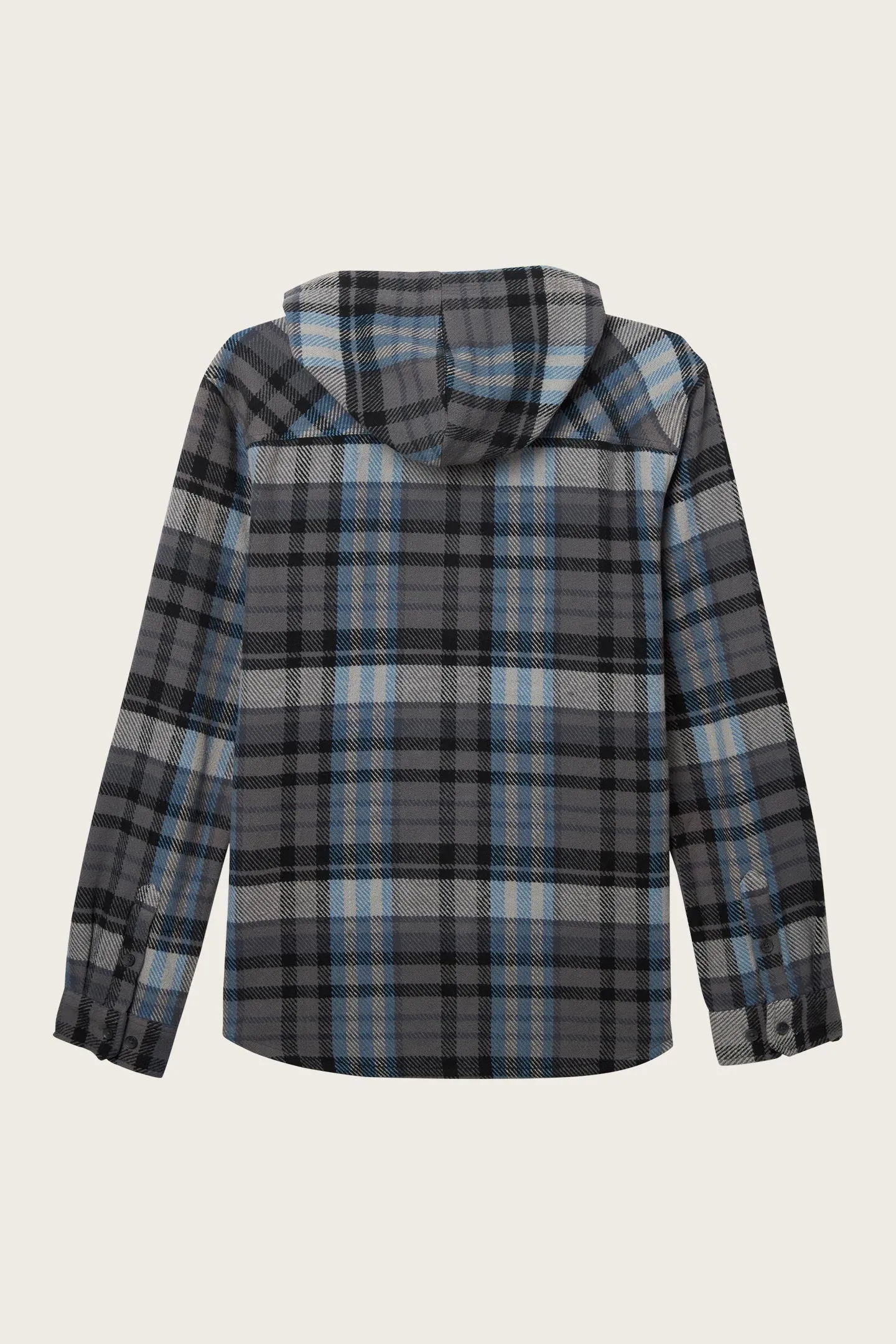 MENS CLAYTON HOODED FLANNEL