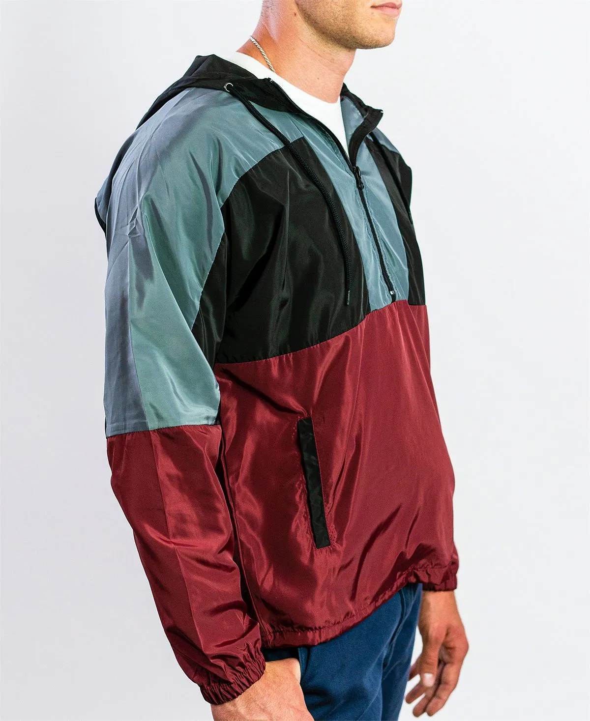 Men's lightweight windbreaker with hood BEAUTIFUL GIANT