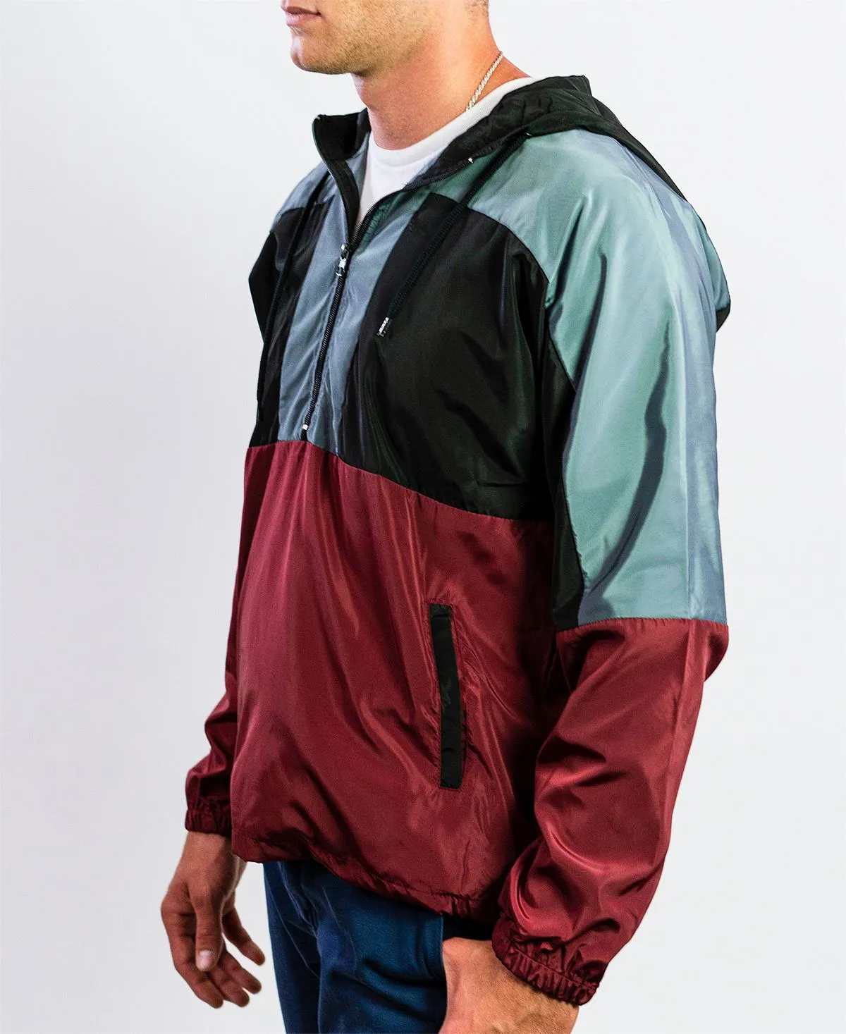 Men's lightweight windbreaker with hood BEAUTIFUL GIANT