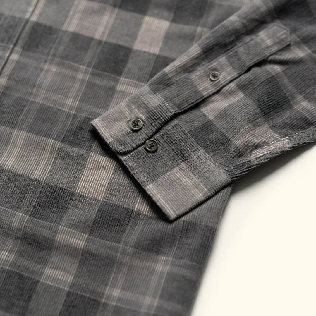 Montana Corduroy Shirt | Wash Gray