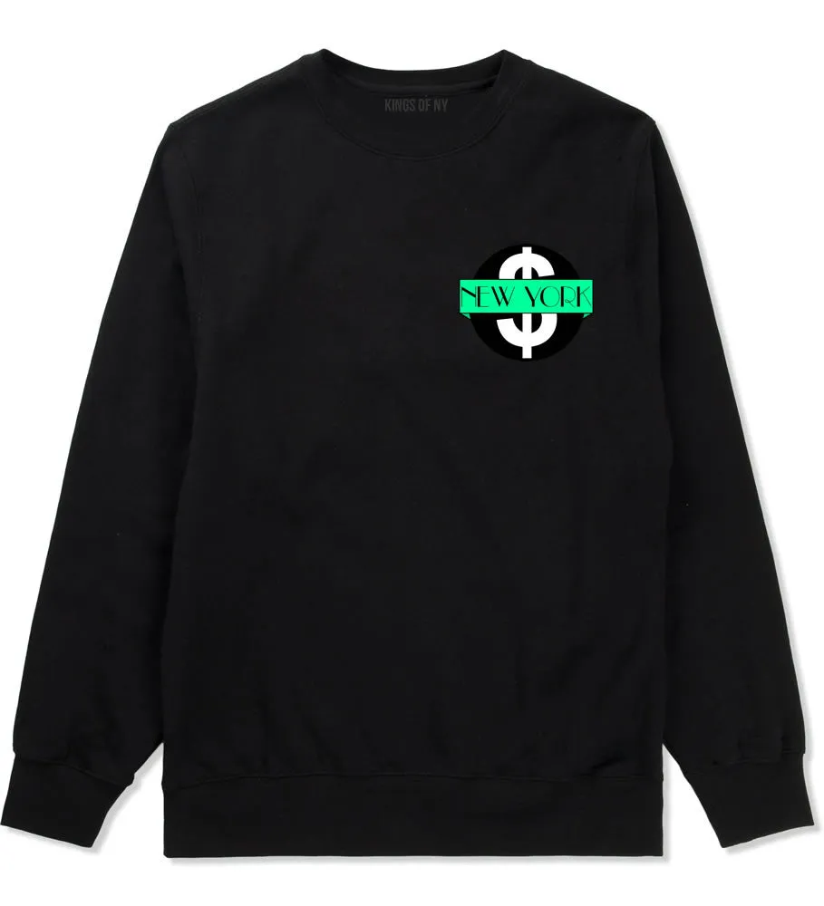 New York Mint Chest Logo Crewneck Sweatshirt