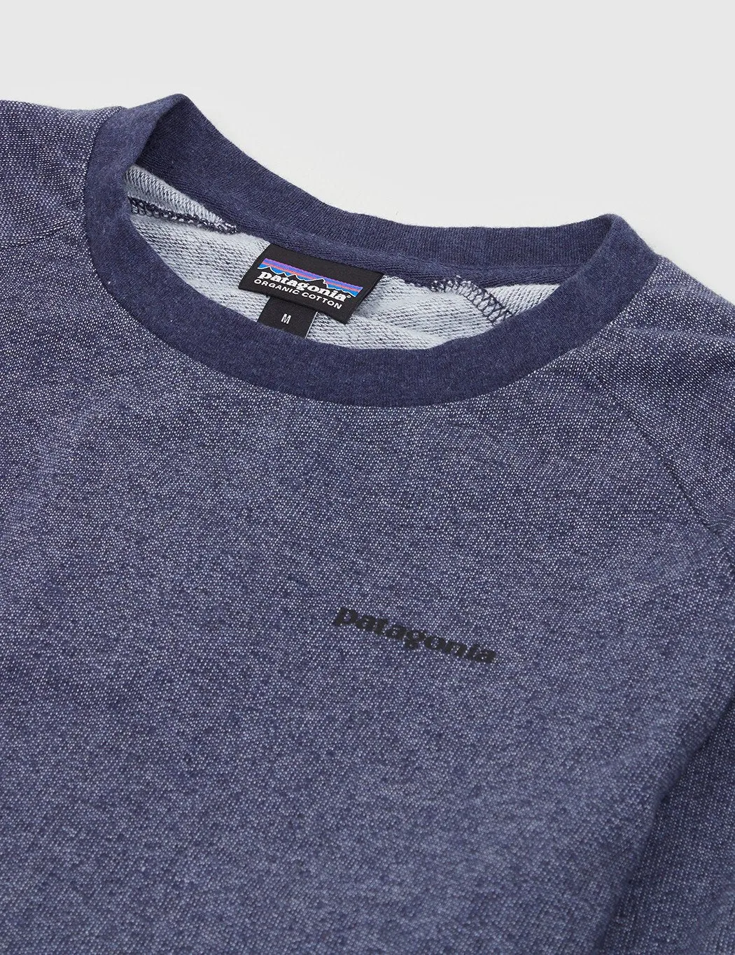 Patagonia P-6 Logo Sweatshirt - Navy Blue