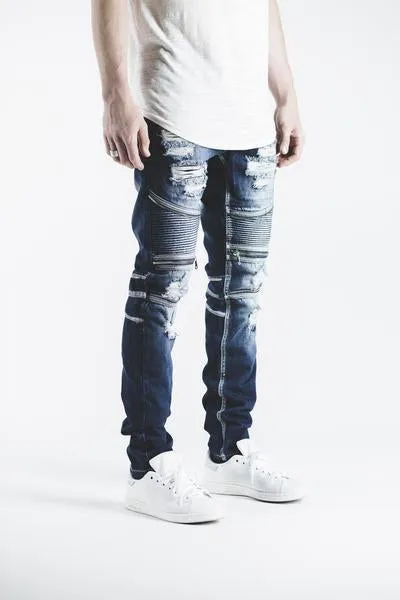 Pete Biker Denim (Indigo)