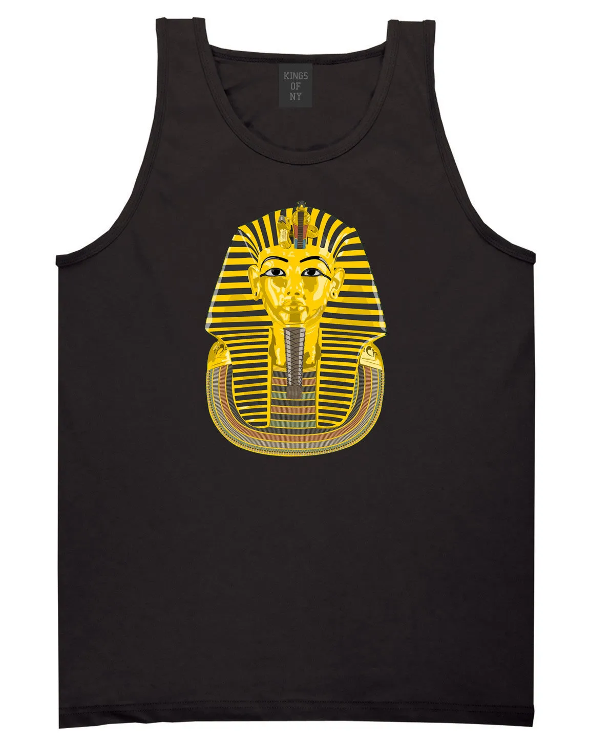 Pharaoh Egypt Gold Egyptian Head Tank Top