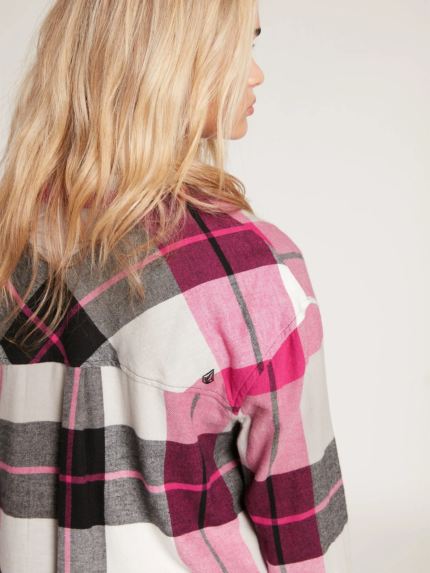 Plaid to Meet U Long Sleeve Flannel - Acai