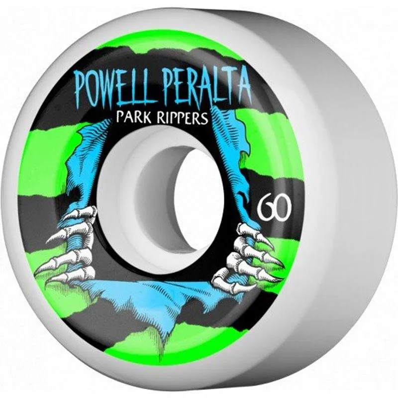 Powell Peralta 60mm 104a Ripper 2 Skateboard Wheels 4pk