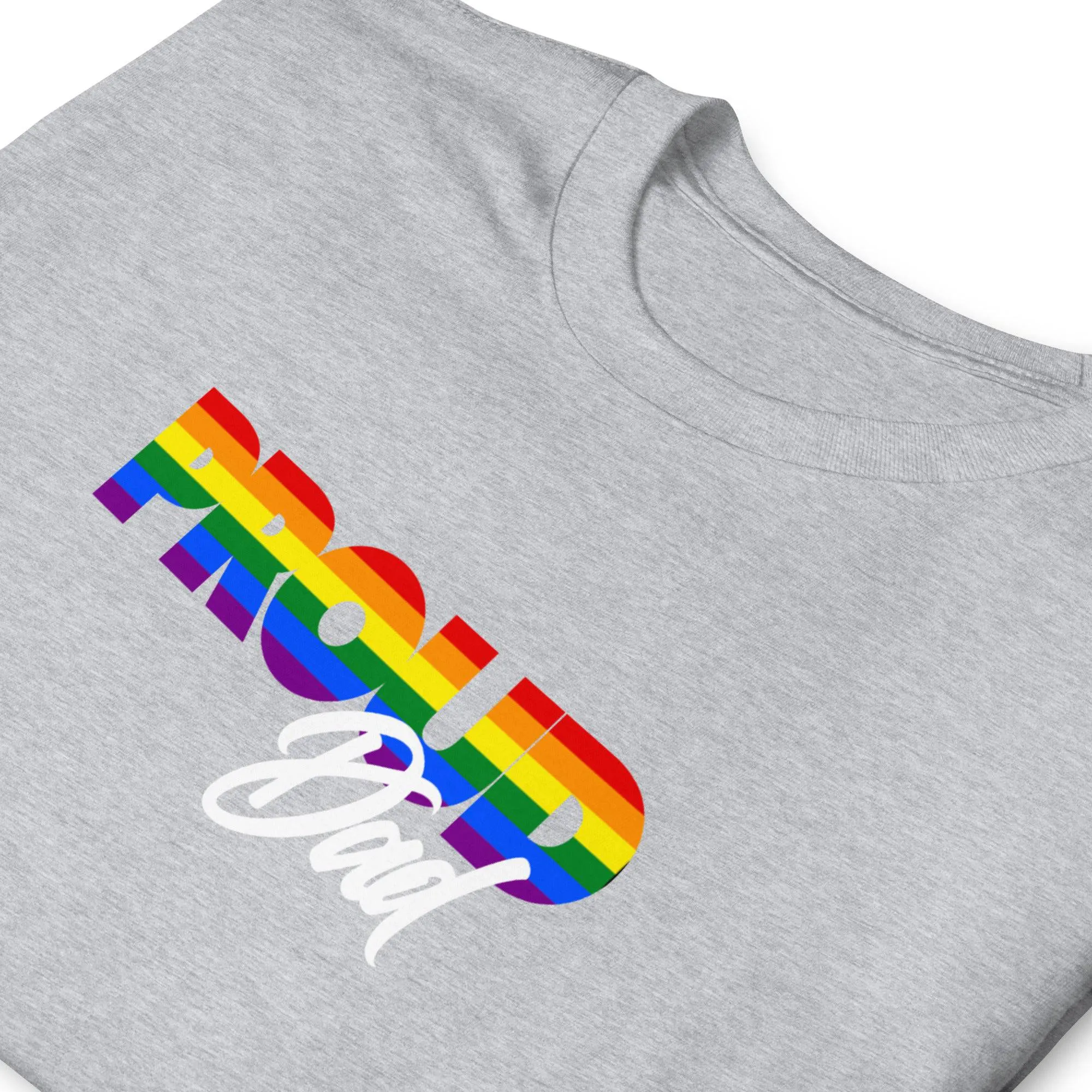 Proud Dad LGBT Pride Ally Shirt