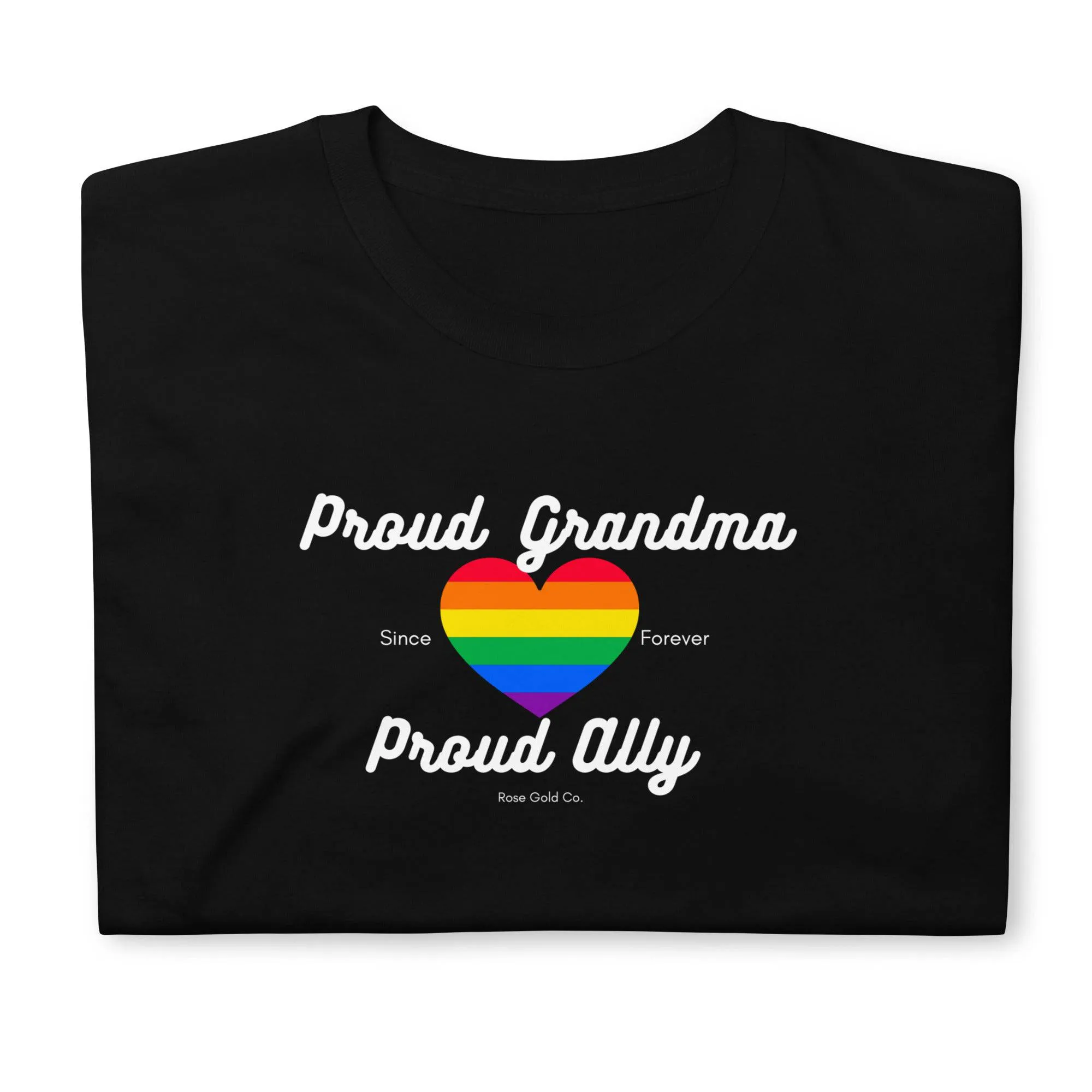 Proud Grandma Ally Pride Short-Sleeve Unisex T-Shirt