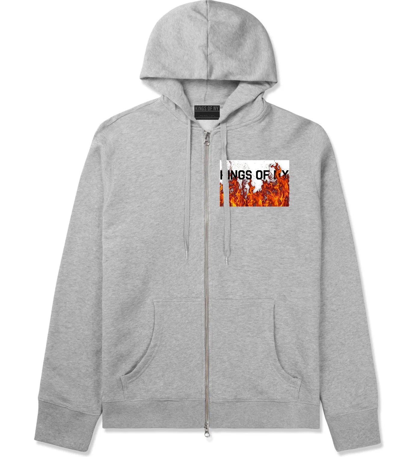 Rising From The Flames Zip Up Hoodie