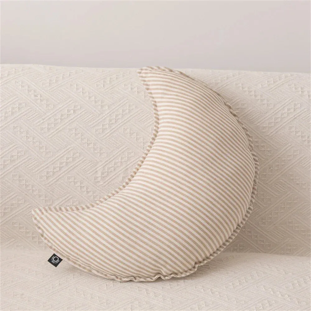 SINOTAO  -  Cotton Linen Throw Pillow Striped  Sofa Cushion Living Room Home Decoration Pillow Office Chair Waist Rest Pillow Birthday Gifts