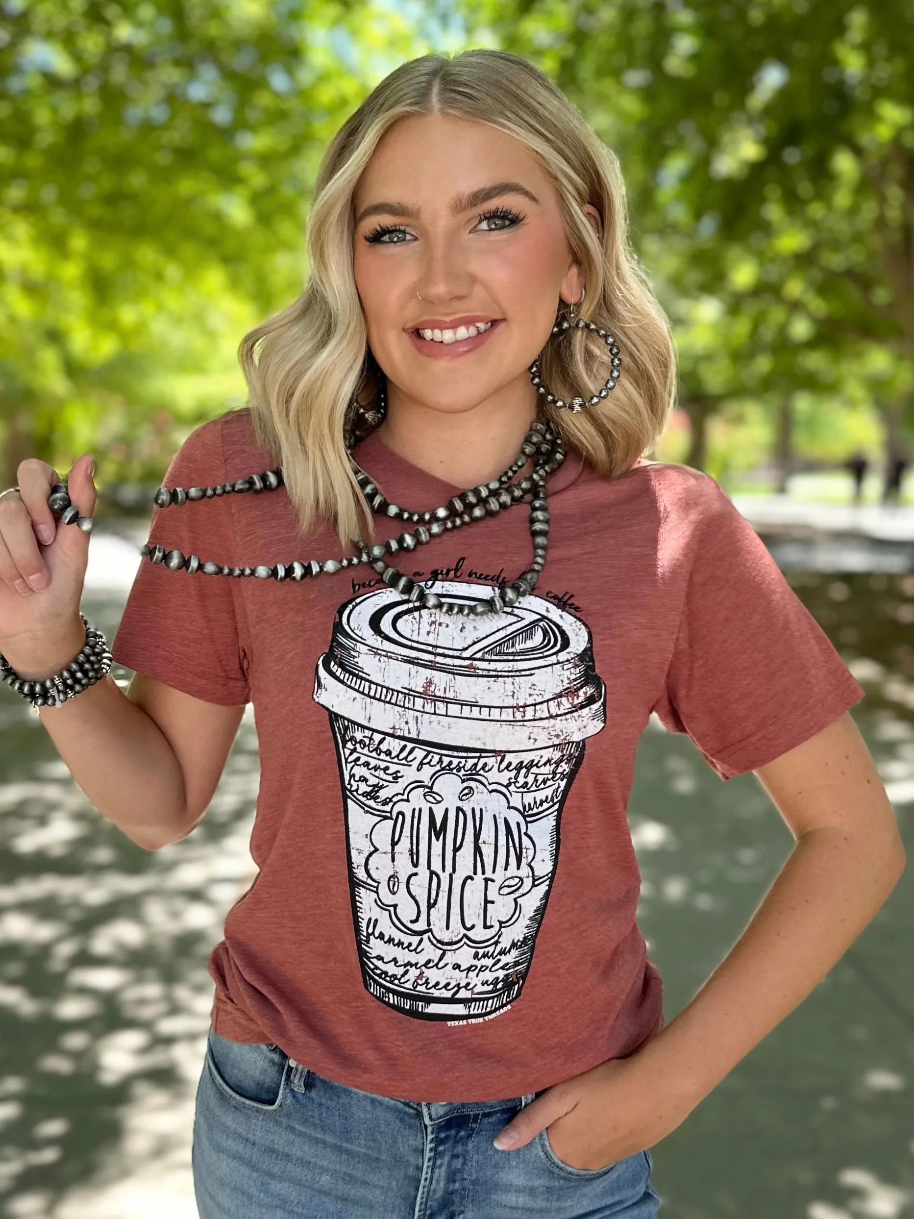 Spiced Pumpkin Tee by Texas True Threads