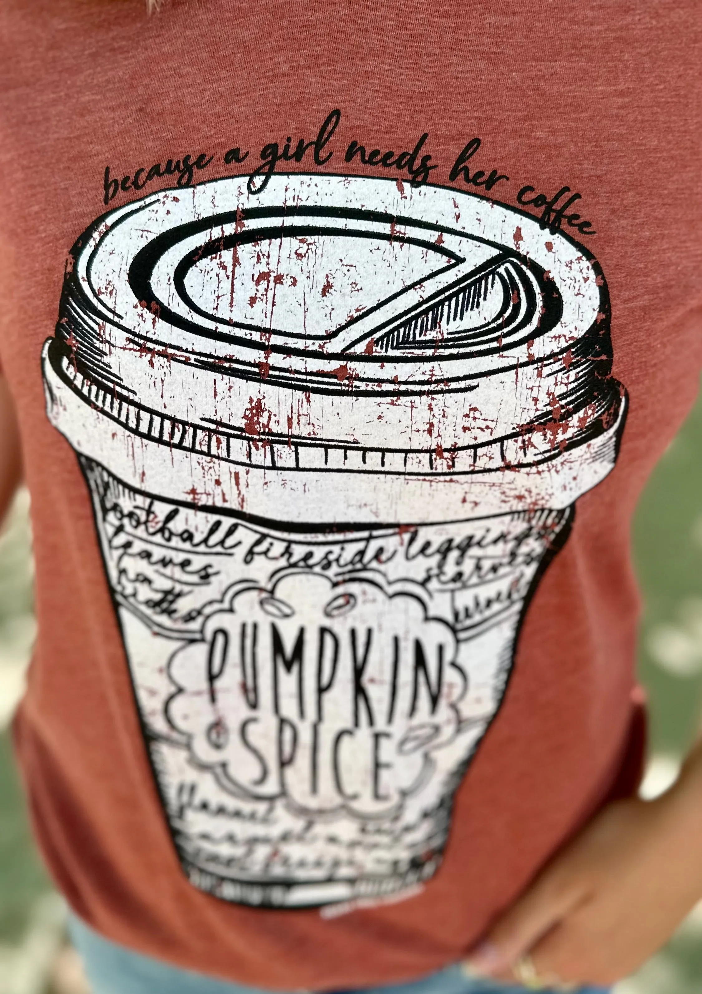 Spiced Pumpkin Tee by Texas True Threads