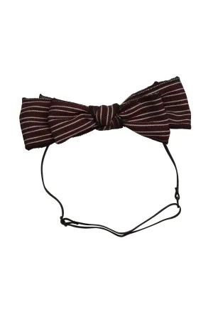 Striped Baby Doll Wrap - Burgundy