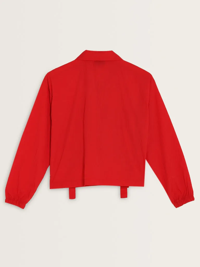 Studiofit Red Utility Jacket