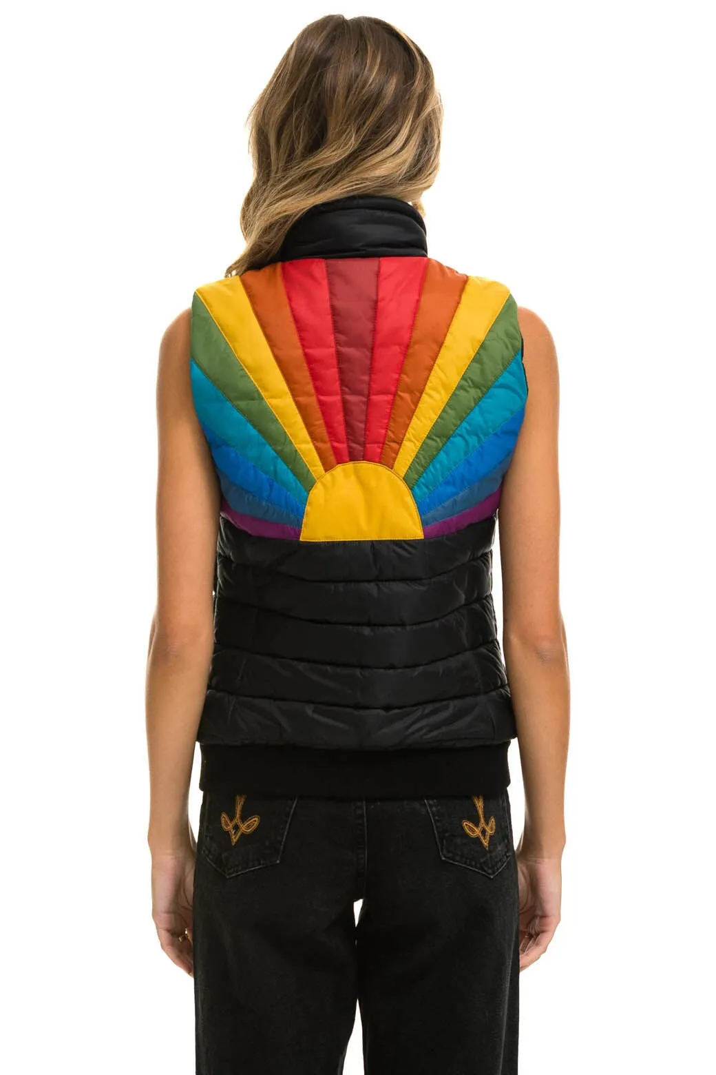 SUNBURST VEST - BLACK