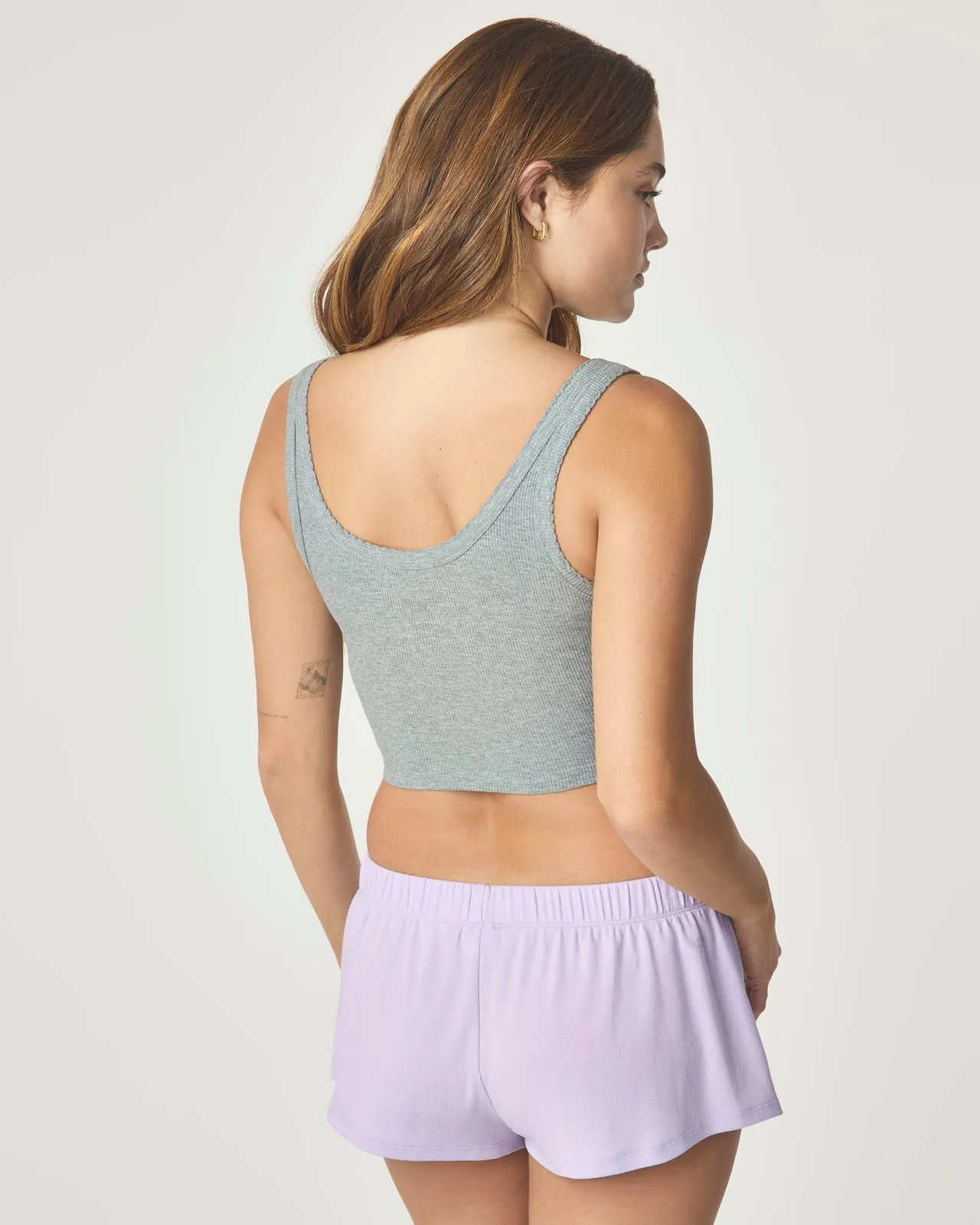 Sweet Solstice Ribbed Crop Tank