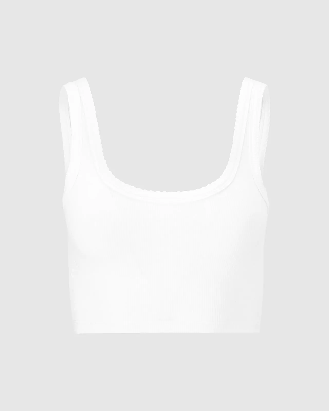 Sweet Solstice Ribbed Crop Tank