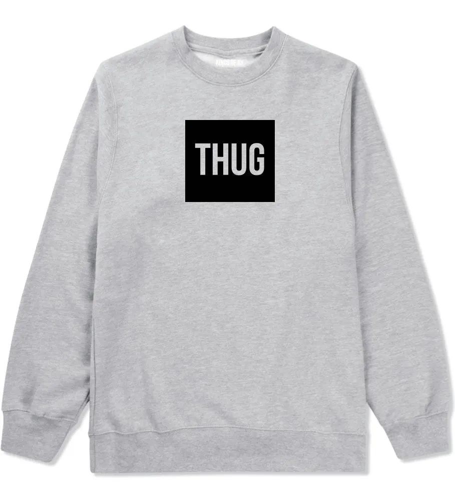 Thug Gangsta Box Logo Crewneck Sweatshirt