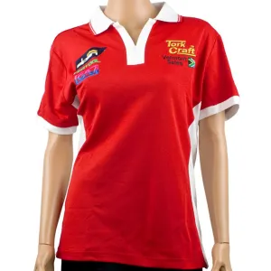 TORK CRAFT VERMONT LADIES GOLF SHIRT RED LARGE TC00309