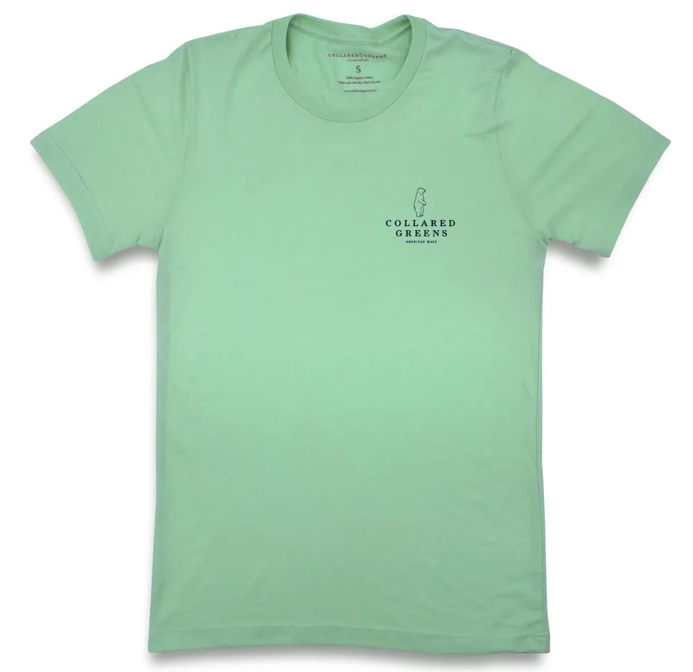 Transfusion: Short Sleeve T-Shirt - Palm Green