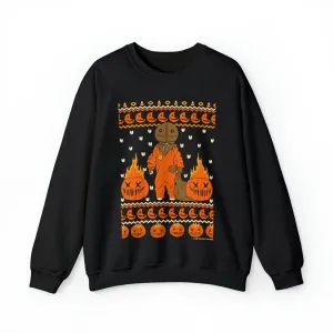 Trick or Treat Sam Christmas Crewneck Sweatshirt