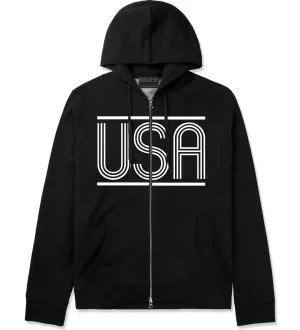 USA America Fall15 Zip Up Hoodie Hoody