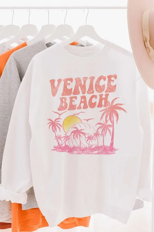 VENICE BEACH CALIFORNIA SWEATSHIRT PLUS SIZE