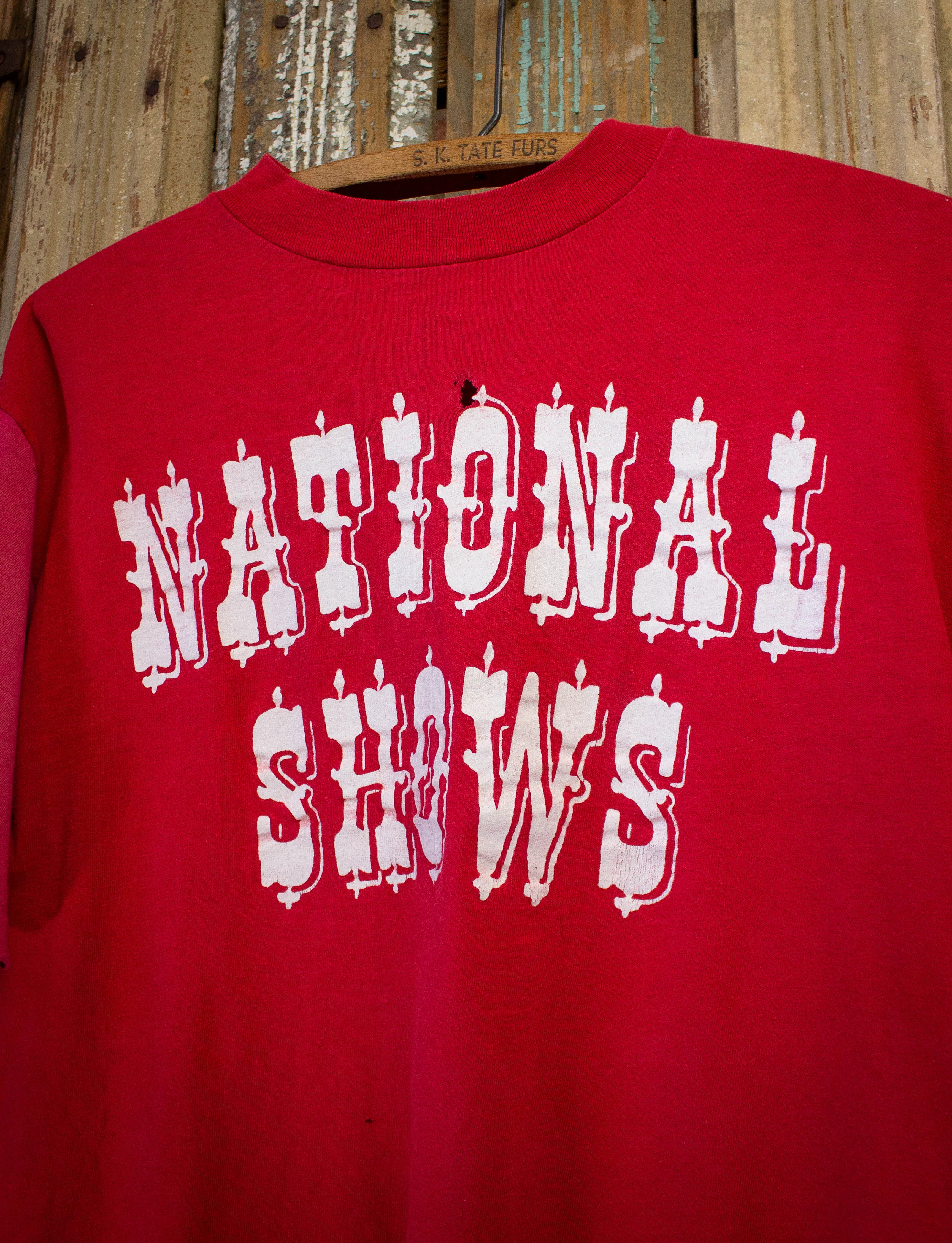 Vintage National Shows Roadcrew Graphic T-Shirt 1970s L