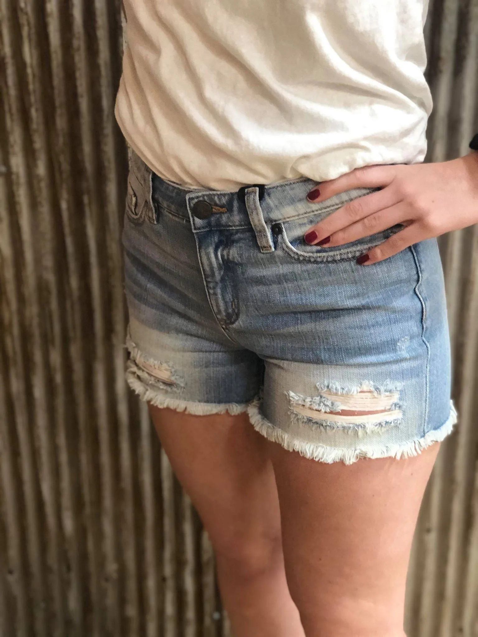 Women's Miss Me Boyfriend Shorts